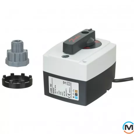 Електропривод Danfoss AMB182 10 Нм 230В 60с, Електроживлення: 220 V, Варіант: Без вимикача, Час спрацьовування: 60, фото 