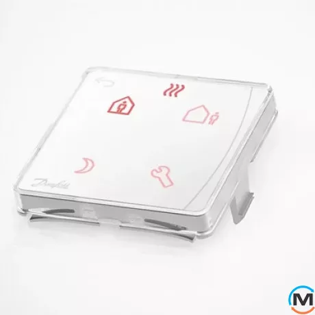 Програмований терморегулятор Danfoss Icon Programm On-wall 230V накладний, Спосіб встановлення: Накладний, фото , зображення 2