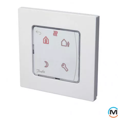 Програмований терморегулятор Danfoss Icon Programm On-wall 230V накладний, Спосіб встановлення: Накладний, фото 