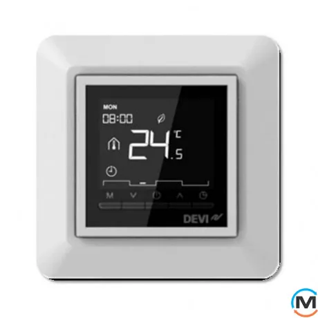 Терморегулятор DEVIreg OPTI Pure White, фото , зображення 4