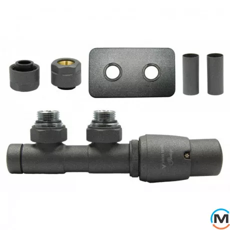 Комплект Vario Term TWINS All In One угловой Правый (PEX) Structural graphite, фото 