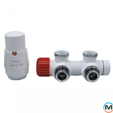 Комплект Vario Term TWINS угловой левый White, фото 