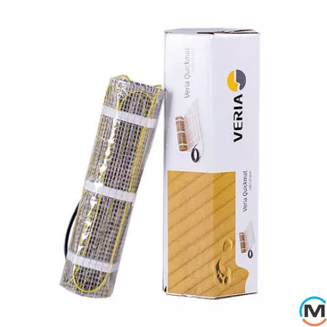 Мат нагревательный Veria Quickmat 150 1350ВТ 9 м2, Мощность, Вт: 1350, Длина (м.): 18, Отапливаемая площадь (кв.м): 9, фото , изображение 2