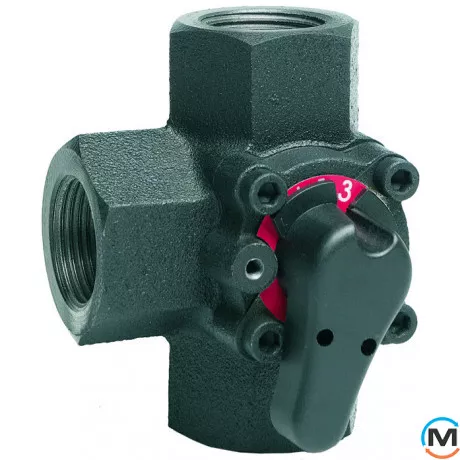 3-х ходовий клапан, що обертається DN25 Kvs 10 м3/год V5433A1049, фото 