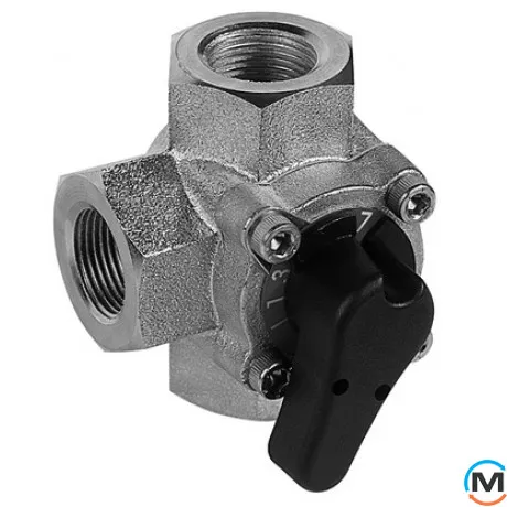 3-х ходовий клапан, що обертається DN50 Kvs 40 м3/год V5433G1061, фото 