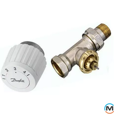 Комплект RTL Danfoss прямой, фото 