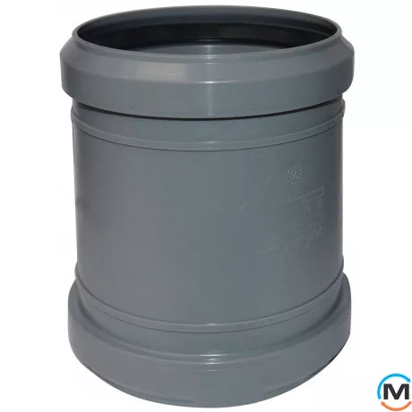 Муфта каналізаційна Magnaplast сполучна 110, Варіант: Сполучна, Вид каналізації: Внутрішня, Тип каналізації: Проста, Діаметр (мм): 100, Матеріал: Поліпропілен PPR, фото 