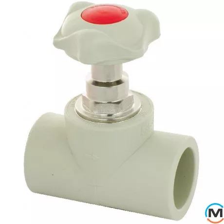 Полипропиленовый кран вентильный Fado 20, Диаметр (мм): 20, фото 