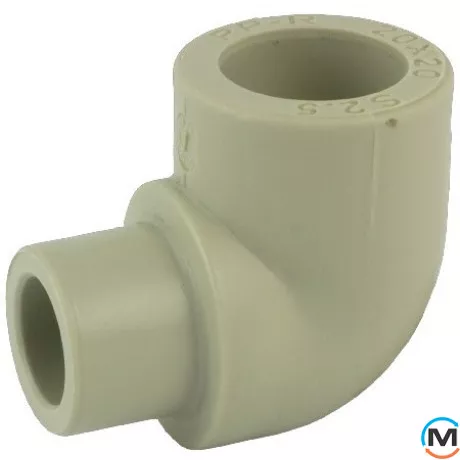 Полипропиленовый уголок Fado внутренний / наружний 90° 32, Вариант: ВН, Диаметр (мм): 32, Угол: 90, Рабочее давление (бар): 10, фото 