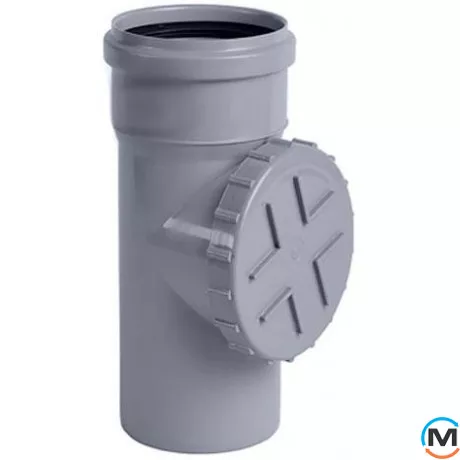Ревизия канализационная Magnaplast 125, Вид канализации: Внутренняя, Тип канализации: Простая, Диаметр (мм): 125, Материал: Полипропилен PPR, фото 