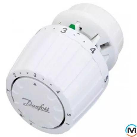 Термостатична головка Danfoss RA 2945, Виконання: Механічна, Колір: Білий, Приєднання: М30х1,5, фото 