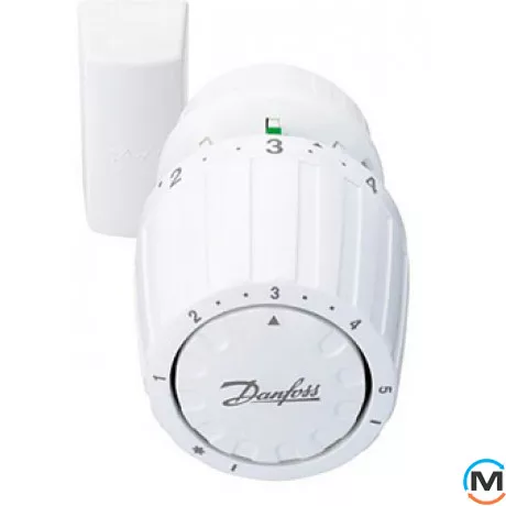 Термостатическая головка Danfoss RA 2992, Исполнение: С выносным датчиком, Цвет: Белый, Присоединение: M23,5х1,5 (Click), фото 