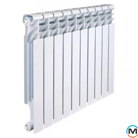 Біметалічний радіатор Tianrun GOLF 500/80, Конструктив: Секційний, Матеріал радіатора: Біметал, Міжосьова відстань (мм): 500, Висота (мм): 565, Глибина (мм): 80, Довжина (мм): 80, фото 