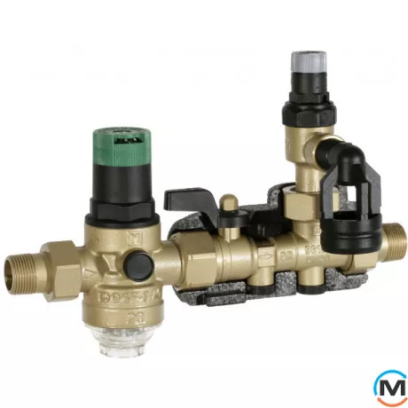 Группа безопасности водонагревателя Resideo (Honeywell) до 200 л DN20 6 Бар SG150D-3/4AA, фото 