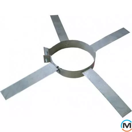 Хомут монтажный ф 160 из нержавейки, Диаметр (мм): 160, фото 