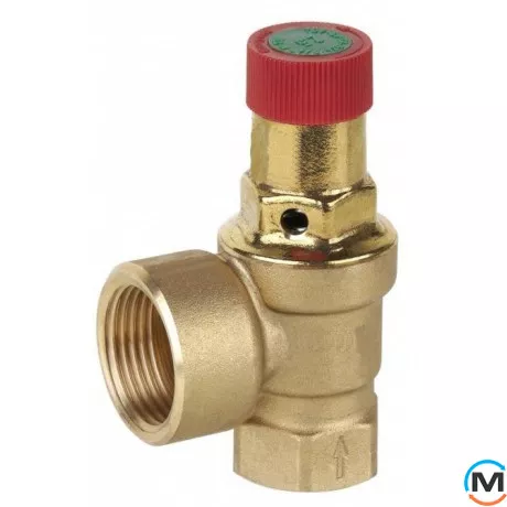 Клапан запобіжний DN20 PN16 Tmax 120 C 2.5 бар до 100 кВт SM120-3/4A, фото 