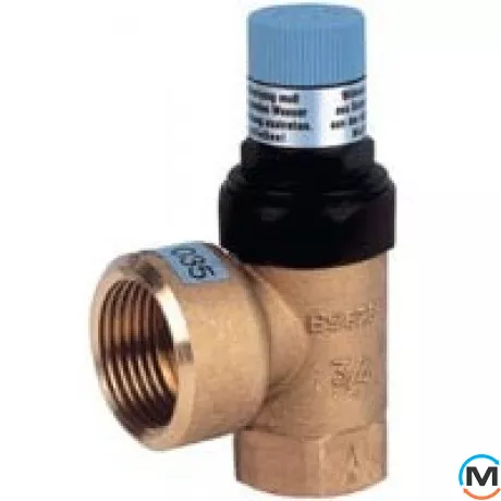 Клапан предохранительный DN32 PN16 Tmax 120 C  6.0 бар  до 350 кВт SM152-11/4AA, фото 