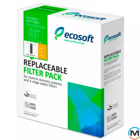 Комплект картриджей Ecosoft1-2-3 для осмоса, фото 