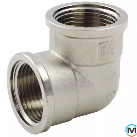 Нікель Fado Куточок 1 1/2" ВВ, Тип різьблення: Внутрішня, Діаметр різьблення: 1 1/2", фото 