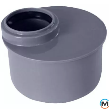 Редукція каналізаційна Magnaplast коротка 110/50 short, Варіант: 110/50, Вид каналізації: Внутрішня, Тип каналізації: Проста, Виконання: Коротка, Діаметр (мм): 100, Матеріал: Поліпропілен PPR, фото 