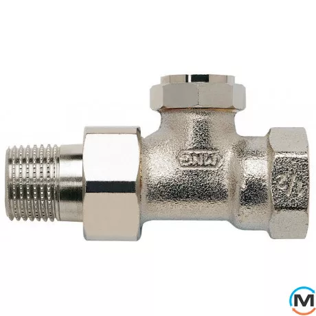 Запорный клапан Verafix-E V2420D0010, Диаметр резьбы: 3/8", Исполнение: Прямой, Цвет: Никелированный, фото 