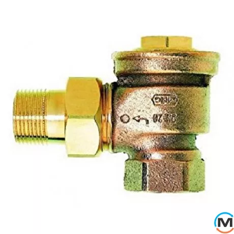 Запорный клапан Veramax V2440E0015, Диаметр резьбы: 1/2", Исполнение: Угловой, Цвет: Никелированный, фото 