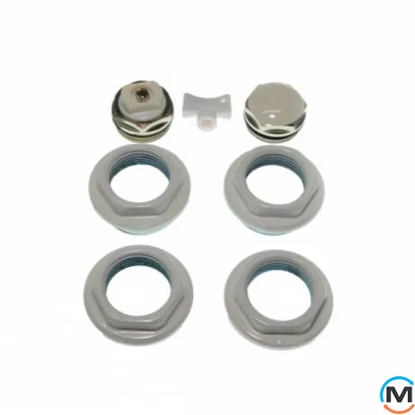 Комплект футорок ASG 1/2" для радиатора, фото 