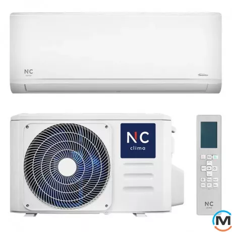 Кондиціонер NC clima серії Manchester (-15С) NCI24EHMIw1eu/NCO24EHMIw1eu, Площа приміщення (кв.м): 70, фото 