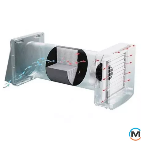 Vaillant VAR 60/2 DW модуль припливно-витяжної вентиляції з рекуперацією тепла 60 м3/год, фото , зображення 4