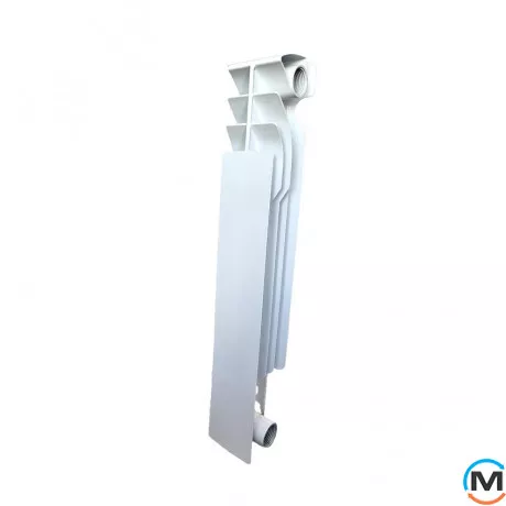 Радіатор секційний JL біметалічний PREMIUM 500/100, Міжосьова відстань (мм): 500, фото , зображення 2