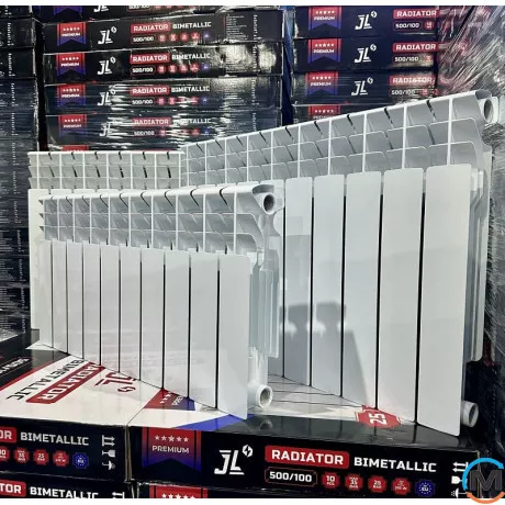 Радіатор секційний JL біметалічний PREMIUM 350/100, Міжосьова відстань (мм): 350, фото , зображення 8