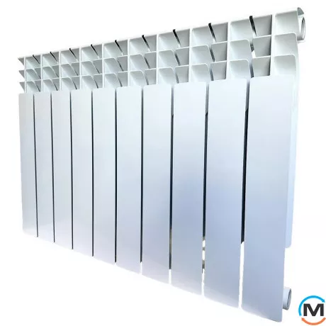 Радіатор секційний JL біметалічний PREMIUM 350/100, Міжосьова відстань (мм): 350, фото 