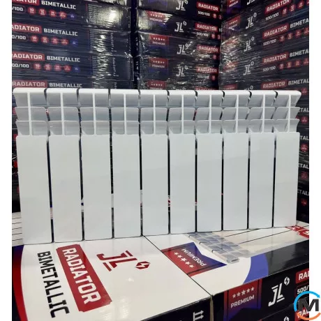 Радіатор секційний JL біметалічний PREMIUM 350/100, Міжосьова відстань (мм): 350, фото , зображення 5