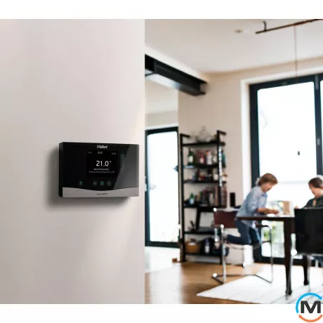 Vaillant sensoCOMFORT VRC 720/3 f бездротовий погодозалежний регулятор для опалювального обладнання з шиною eBus, Спосіб підключення: Бездротовий
, фото , зображення 4