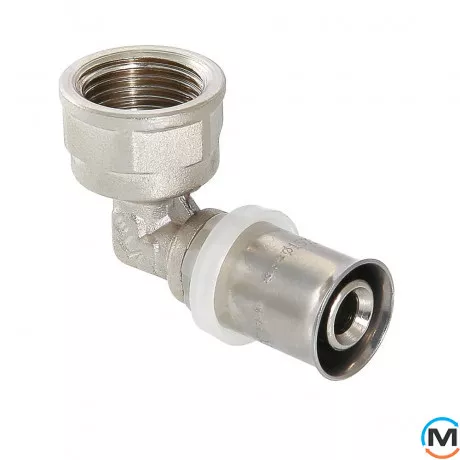 Уголок пресс Valtec VTm.252 с внутренней резьбой 20x3/4", фото 