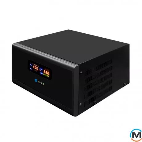 Система резервного живлення LogicPower Autonomic Basic F0,5-0,64kWh, Потужність, VA/W: 500/350, Ємність, Ah: 50, Колір: Чорний, фото , зображення 2