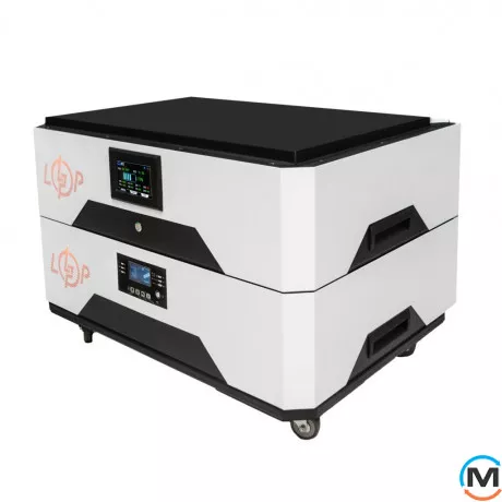 Система резервного живлення LogicPower Autonomic Ultra F5.0-12kWh Solar білий із чорним, Ємність, Ah: 230, Номінальна напруга АКБ, V: 48, Колір: Білий із чорним, фото , зображення 2