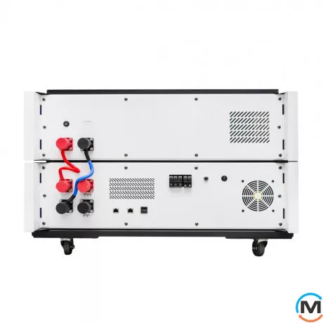 Система резервного живлення LogicPower Autonomic Ultra F5.0-12kWh Solar білий із чорним, Ємність, Ah: 230, Номінальна напруга АКБ, V: 48, Колір: Білий із чорним, фото , зображення 3