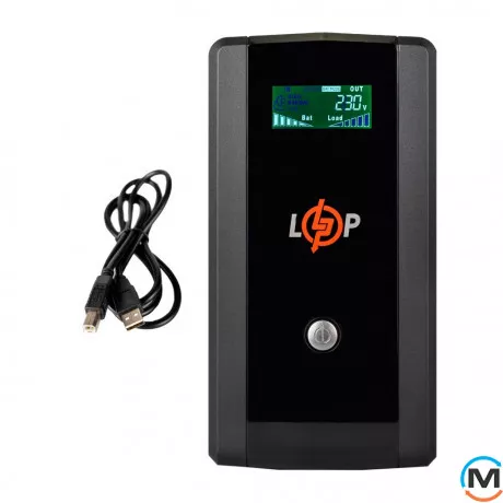 Источник бесперебойного питания (ИБП) LogicPower UL1250VA 4 Pro (720 Вт), фото , изображение 4