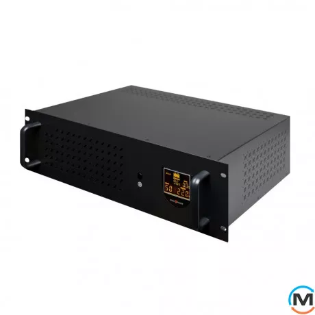 Источник бесперебойного питания (ИБП) LogicPower-UL1250VA RM (rack mounts) (with battery), фото , изображение 2