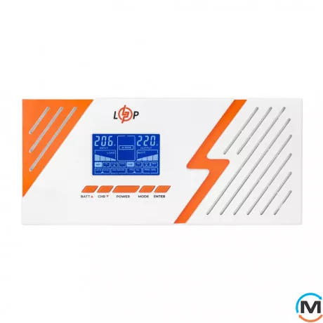 Комплект резервного питания LogicPower ИБП + гелевая батарея (UPS B1500 + АКБ GL 2400Wh), фото , зображення 3