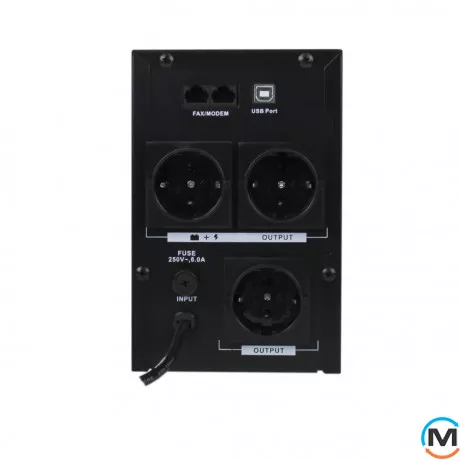 Линейно-интерактивное ИБП LogicPowerM-U1100VA (770Вт), фото , зображення 3