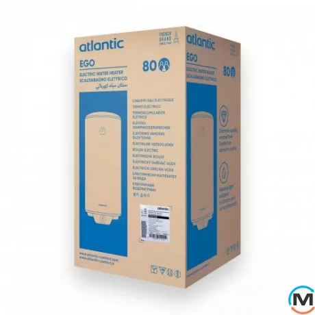 Водонагреватель бытовой электрический Atlantic Opro Ego VM 080 D400S (1200W), Объем (л): 75, фото , изображение 7