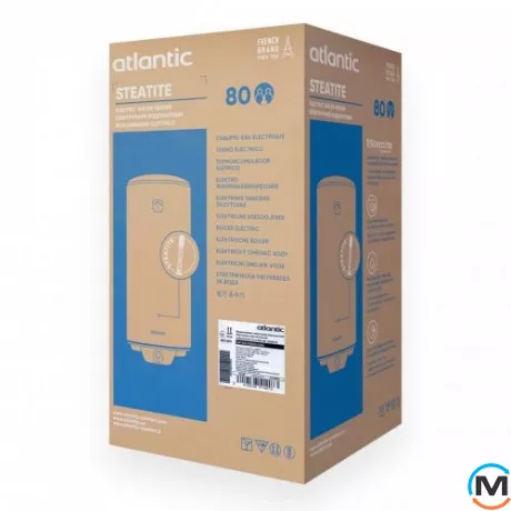 Водонагреватель бытовой электрический Atlantic Steatite Elite VM 080 D400S-2-BC (1500W), Объем (л): 75, фото , изображение 8