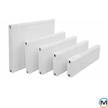 Радиатор стальной JL 22 900х400 нижнее подключение, Тип радиатора: 22, Подключение радиатора: Нижнее, Высота (мм): 900, Ширина (мм): 105, Длина (мм): 400, фото 