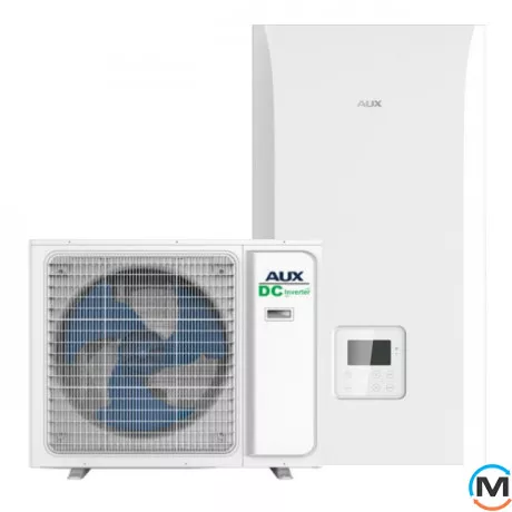 Тепловий насос AUX повітря-вода 10 кВт 1 фаза R32, Теплова потужність (кВт): 10, фото 