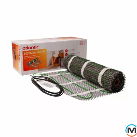 Мат нагревательный в комплекте Atlantic Nevada Profi EcoPRO-700-3.5/200 W/m2, Мощность, Вт: 700, Длина (м.): 7, Отапливаемая площадь (кв.м): 3.5, фото 
