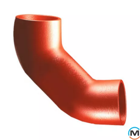 Відведення з ливарного чавуну SML 88* подвійне (2х44,25*) DN100мм RSP DB10088, Діаметр (мм): 100, фото 