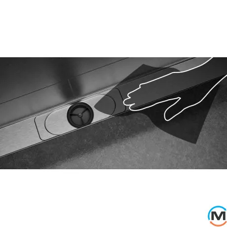 Комплект инсталляции TECElineo душевого профиля, нержавеющая сталь матовая, фото , изображение 2