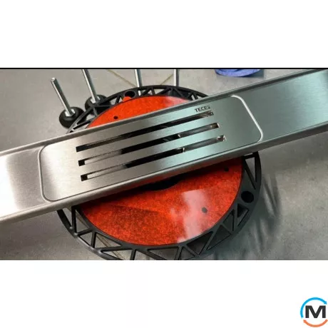 Комплект инсталляции TECElineo душевого профиля, нержавеющая сталь матовая, фото , изображение 8